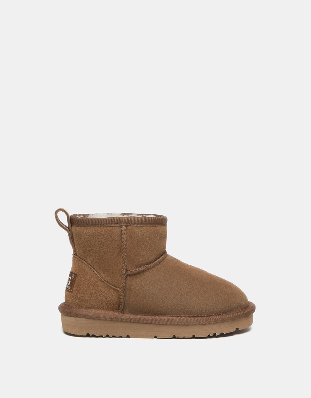 EVERAU - Australian Shepherd Ugg Noel Kids Mini Cow Suede Upper UGG Boots