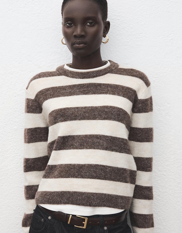 M.N.G - Knit Striped Sweater