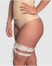 B Free Intimate Apparel - Deluxe Bridal Garter Set