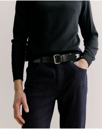 Trenery - Wilson Belt in Black
