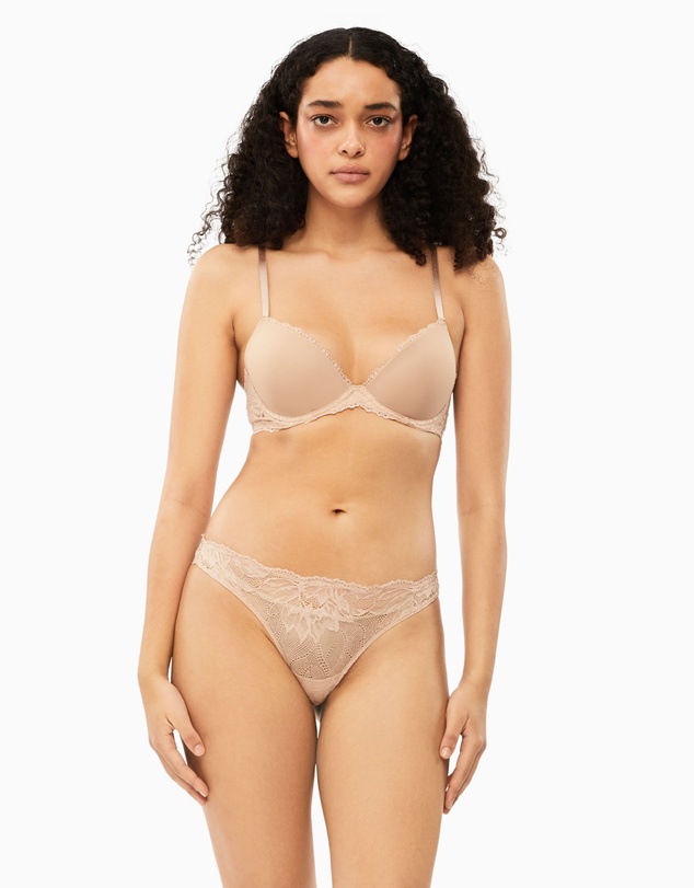 Calvin Klein - Seductive Comfort Lotus Floral Thong