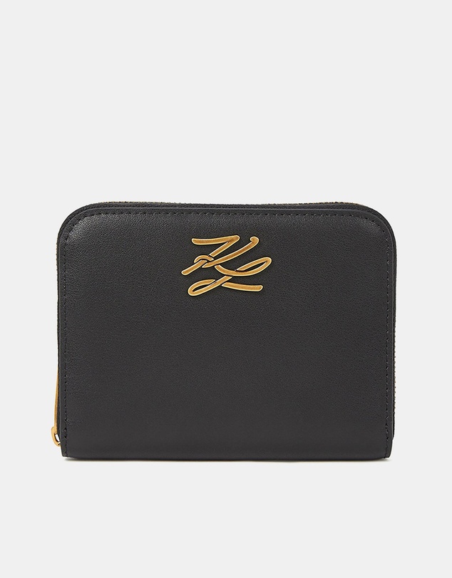 Karl Lagerfeld - K/Autograph Medium Zip Wallet