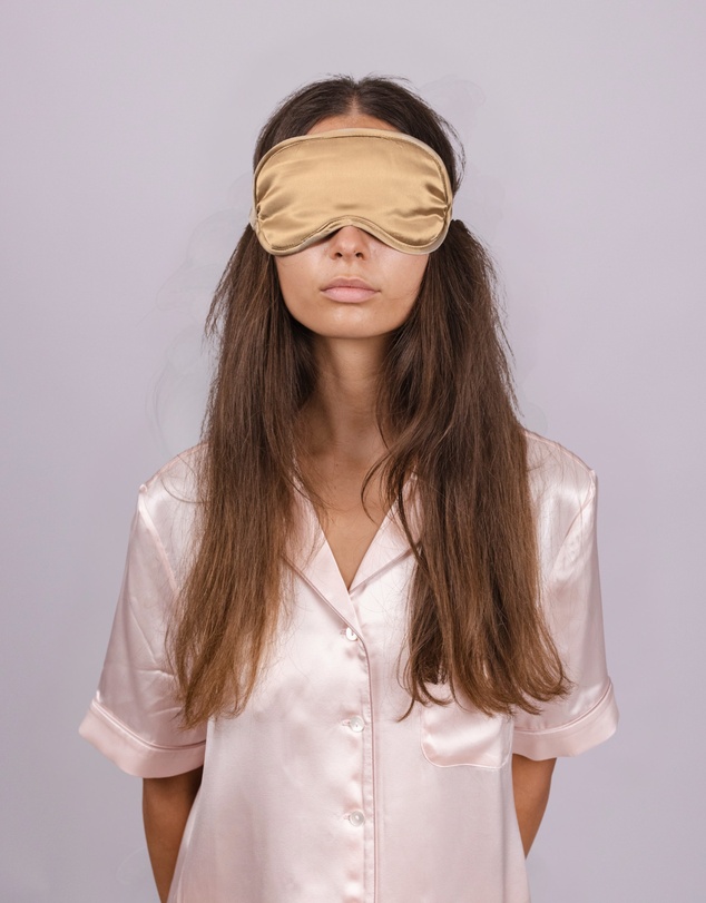 SILK MAGNOLIA - Pure Silk Standard Eye Mask