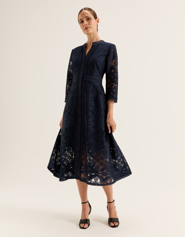 Review - Nostalgia Lace Shirtdress