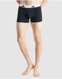 adidas Sportswear - 3 Pack Active Flex Cotton Trunk Underwear