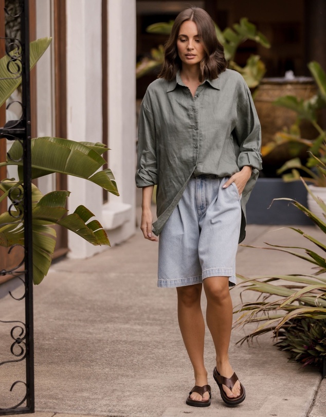 ALEXANDRA - Harvey Shorts Light Blue Denim