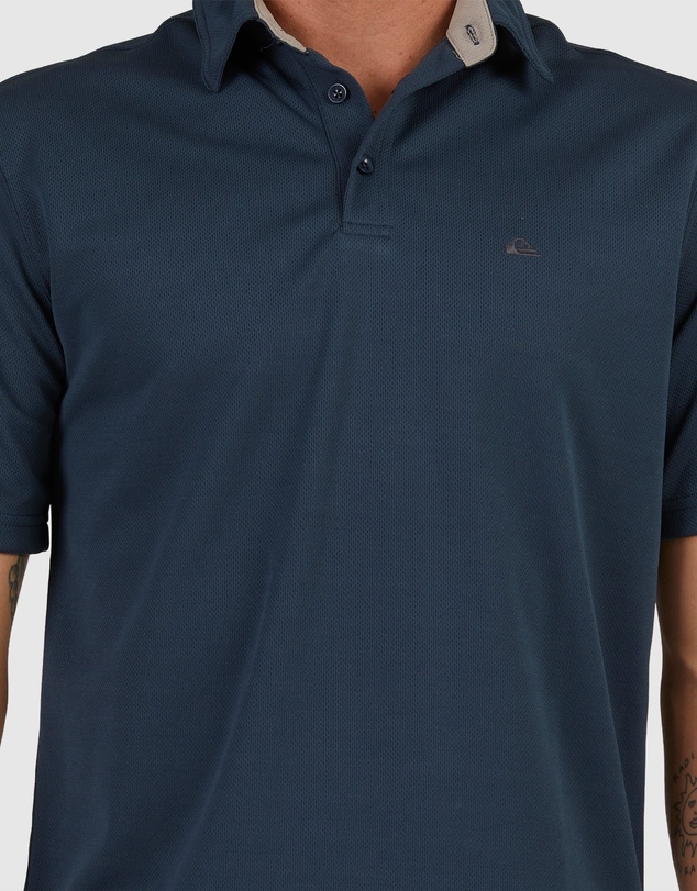 Quiksilver - Mens Waterman Water Short Sleeve Polo Shirt