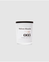 Maison Blanche - 003 Cucumber & Mint - Small Candle