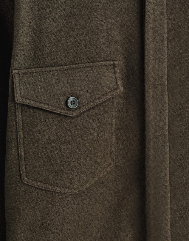 COS - Relaxed Boiled-Wool Overshirt