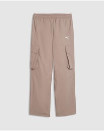 Puma - T7 Luminous Cloud Relaxed Woven Cargo Pants - Teens