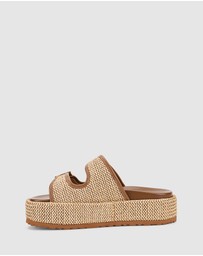 Siren - Aphrodite Woven Flatforms