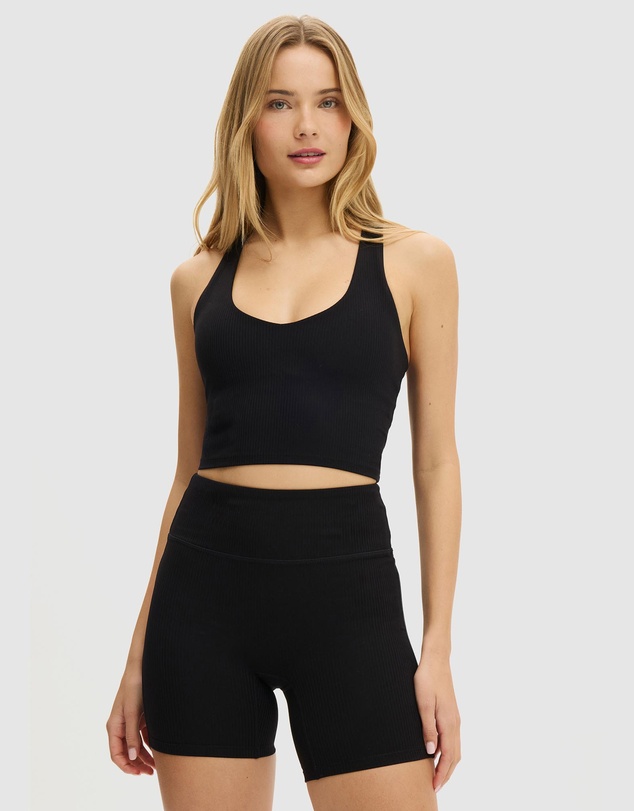 Cotton On Body Active - Ultra Soft Rib Racer Tank
