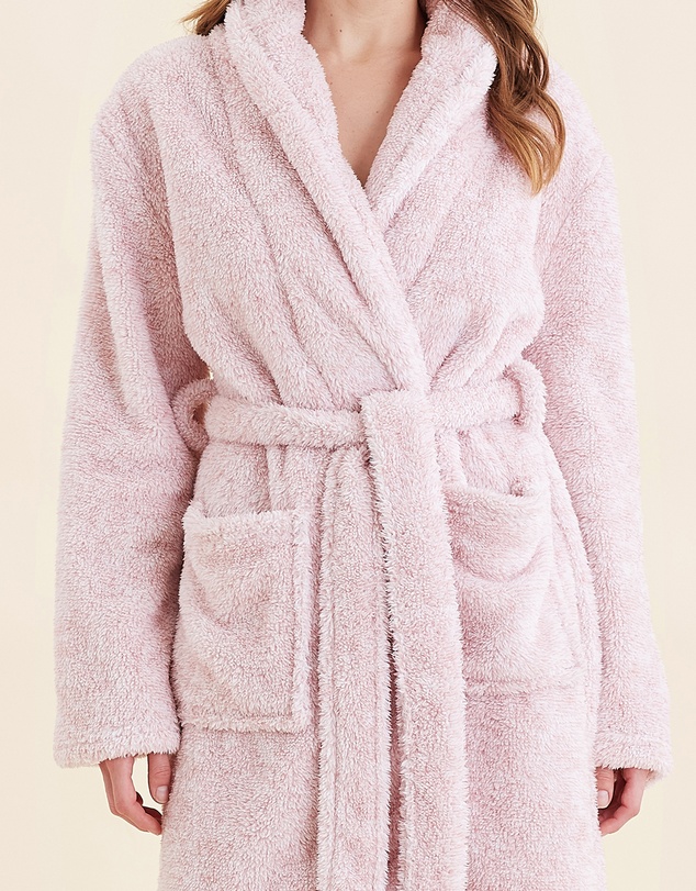 Papinelle - Cosy Plush Mid-Length Robe