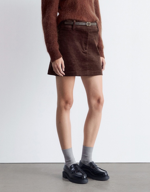 & Other Stories - Corduroy Mini Skirt