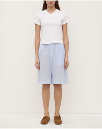 Assembly Label - Codie Stripe Shorts