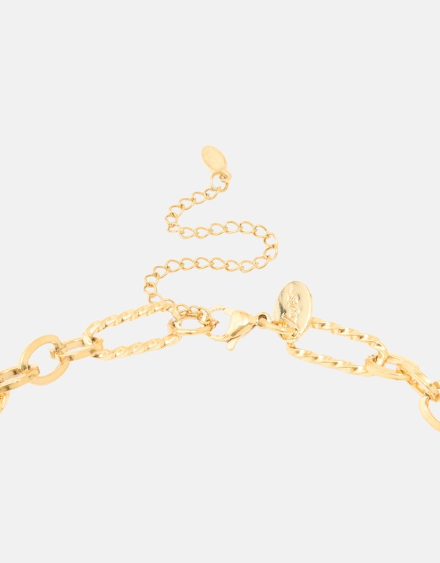 Lovisa - Waterproof Gold Plated Stainless Steel Multi-Link Chain Necklace