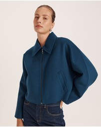 SABA - Kayla Wool Bomber Jacket