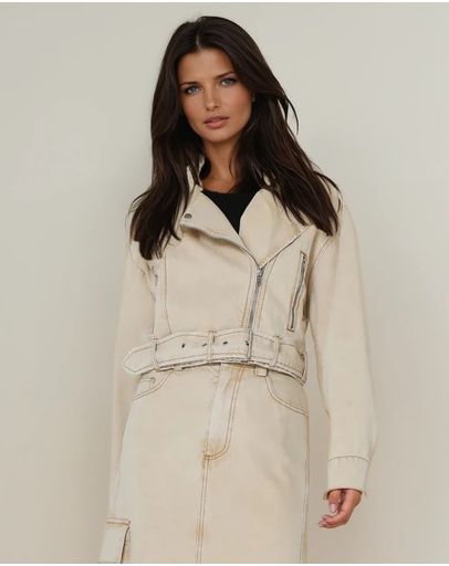 Beige Denim