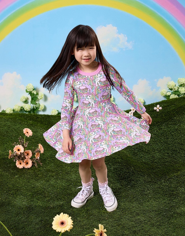 Rock Your Kid - My Little Pony Waisted Dress - Babies-Teens