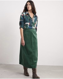 Seasalt - Seasalt Cornwall Green Window Wren Skirt