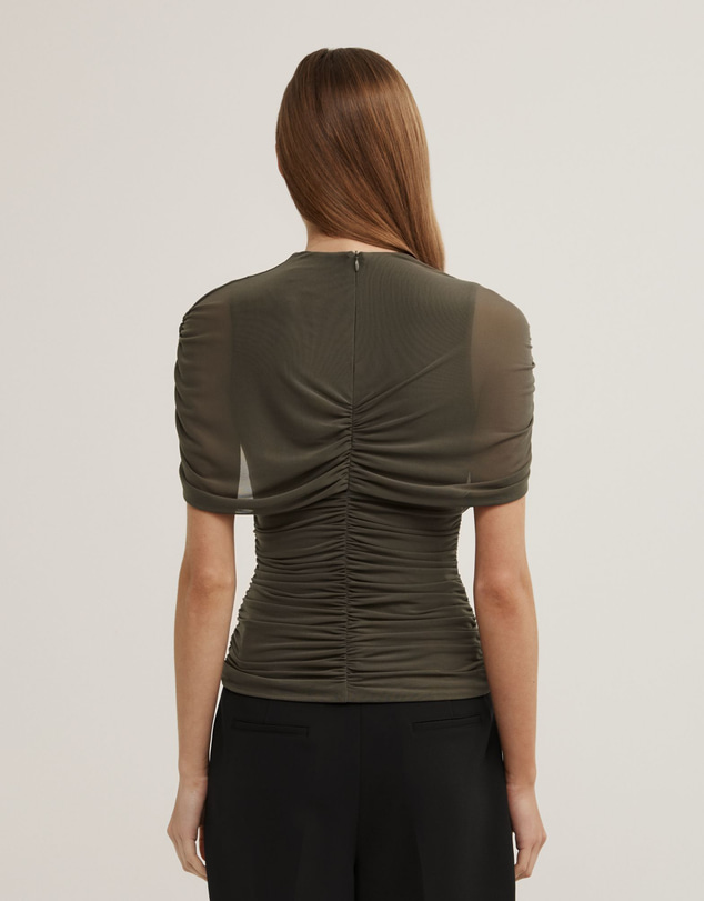 Witchery - Mesh Cape Top