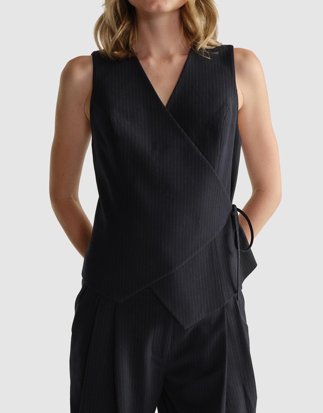 Decjuba - Clara Side Tie Vest