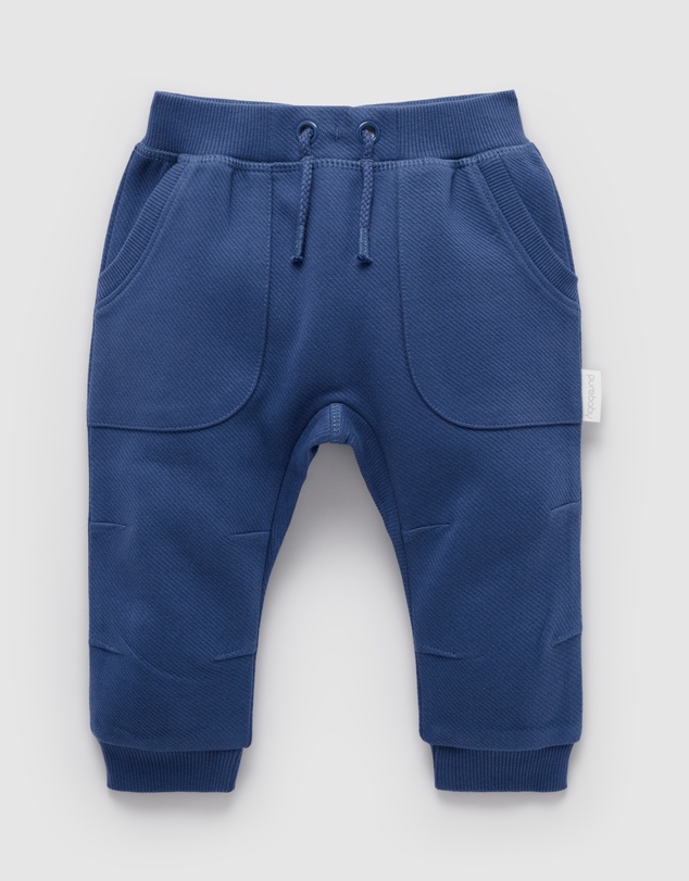 Purebaby - Slouchy Track Pant -Kids-Babies