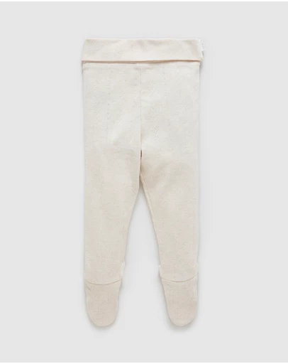 Purebaby - Ess Pointelle Legging-Babies
