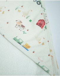 Little Stuff - Farm Friends Hooded Towel