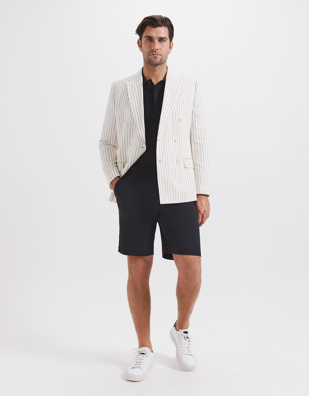 SABA - Dario Crochet Knit Polo