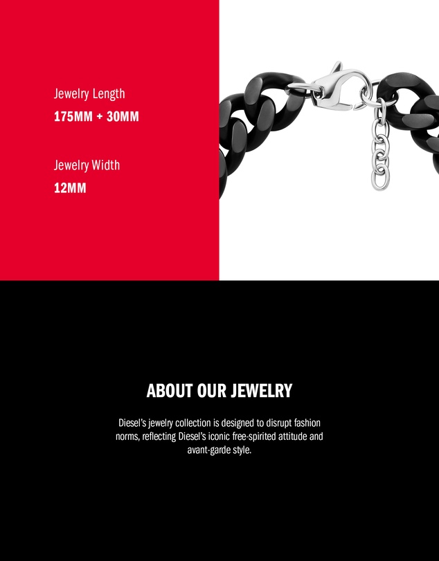Diesel - Black Bracelet