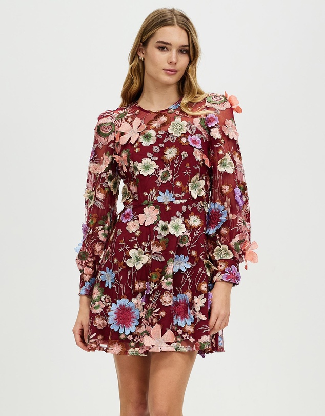 Romance by Honey and Beau - Wild Flower A Line Dress
