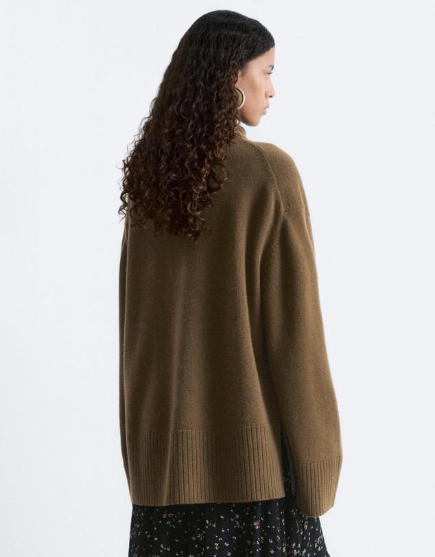 & Other Stories - Oversized Turtleneck Wool Jumper