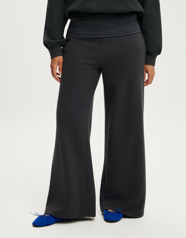 Cotton On - Fold Over Waistband Sweatpant