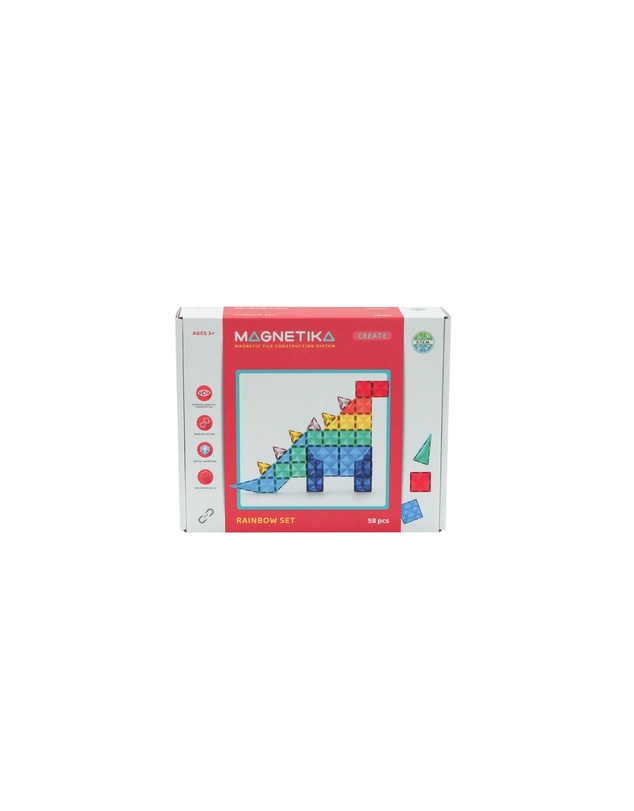 Magnetika - Rainbow Set 58pcs