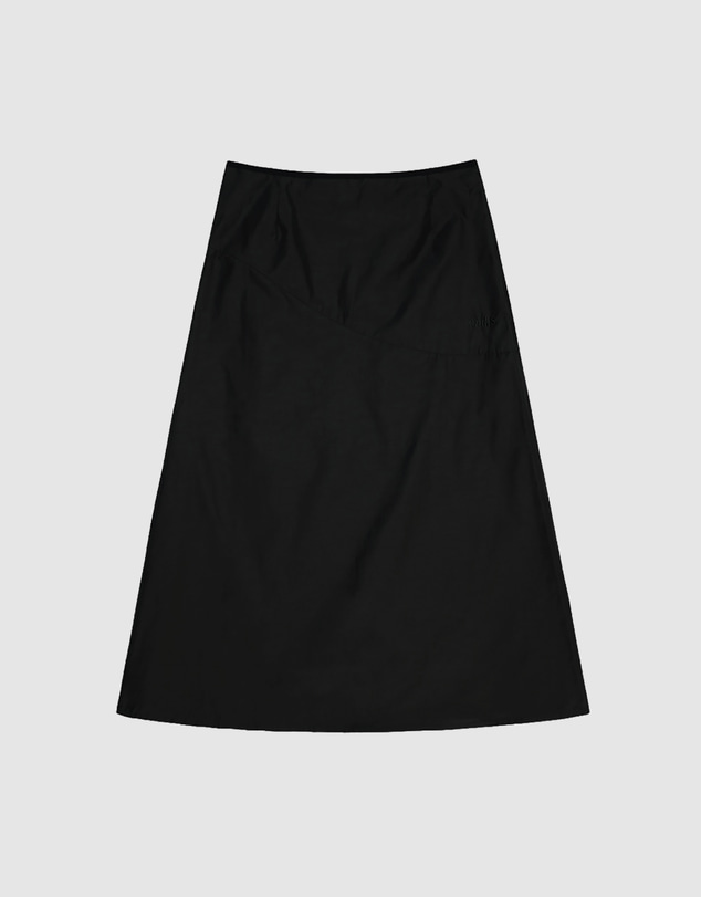 RAINS - Light Woven W Skirt Black