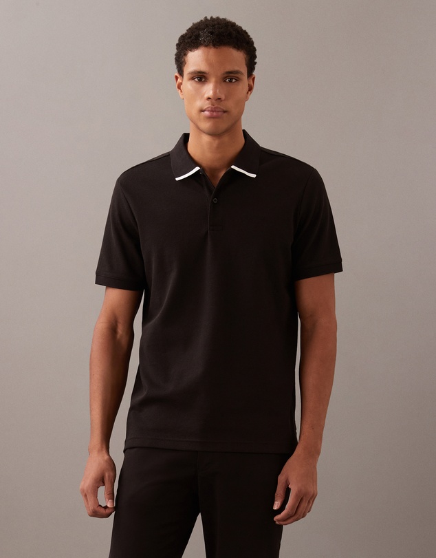 Calvin Klein - Bubble Stitch Polo Shirt