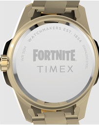 TIMEX - Timex x Fortnite Essex 45mm Stainless Steel Bracelet Watch