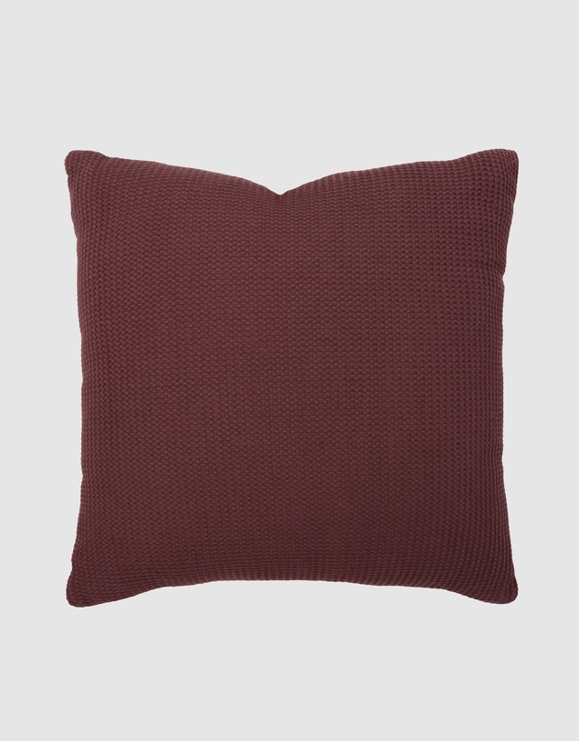 Bambury - Milo Waffle Square Cushion