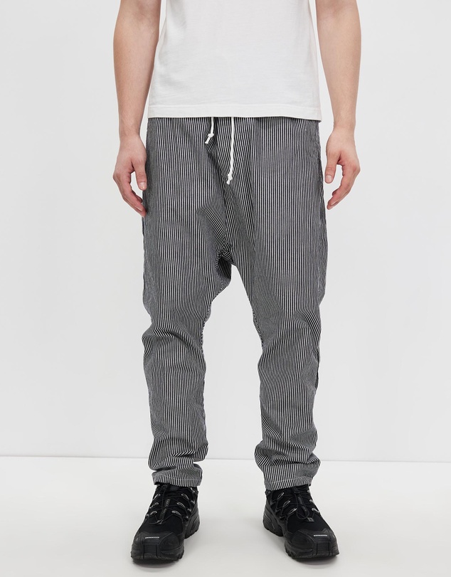 Surrounded By Ghosts - The Gismondine Denim Drawstring Casual Pants