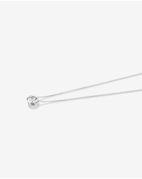 Michael Hill - Lume Lab Round Pendant with 0.10 Carat TW of Laboratory-Grown Diamonds in Sterling Silver