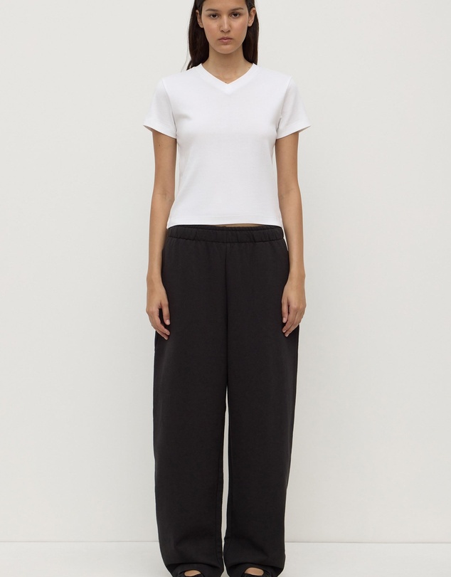 Revibe - Repaired Assembly Label Cotton Womens Pants