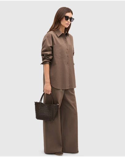 Seed Heritage - Textured Cotton Shirt
