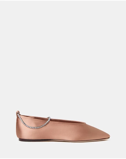 Loeffler Randall - Emery Crystal Ballet Flats