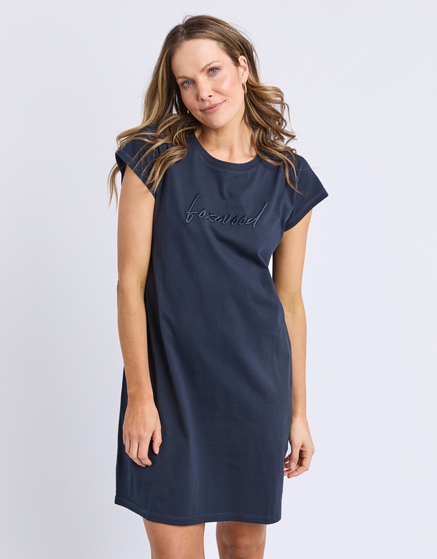 Foxwood - Signature Embroidery Tee Dress