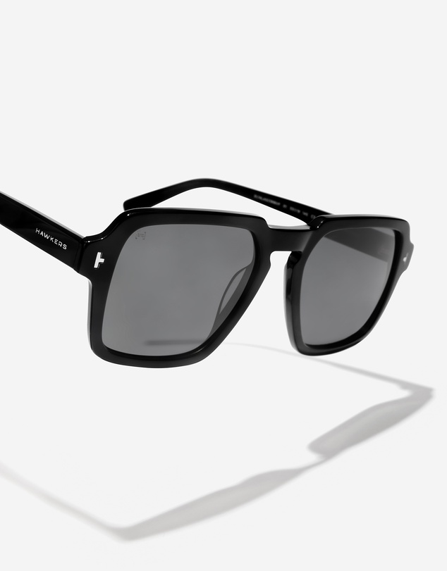 Hawkers Co - HAWKERS - Polarized Black Dark LASH Sunglasses for Men and Women UV400