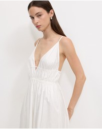 Calli - Alecia Plunge Maxi Dress