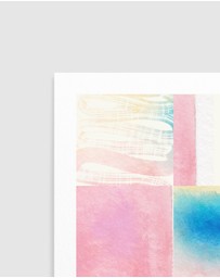 Olive et Oriel - Simple Artline No15 by Treechild Art Print