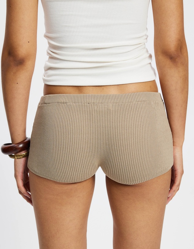 Jaded London - Button Knit Mini Shorts