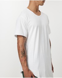 Surrounded By Ghosts - The Coltan Asymmetrical Cotton Tail T-Shirt